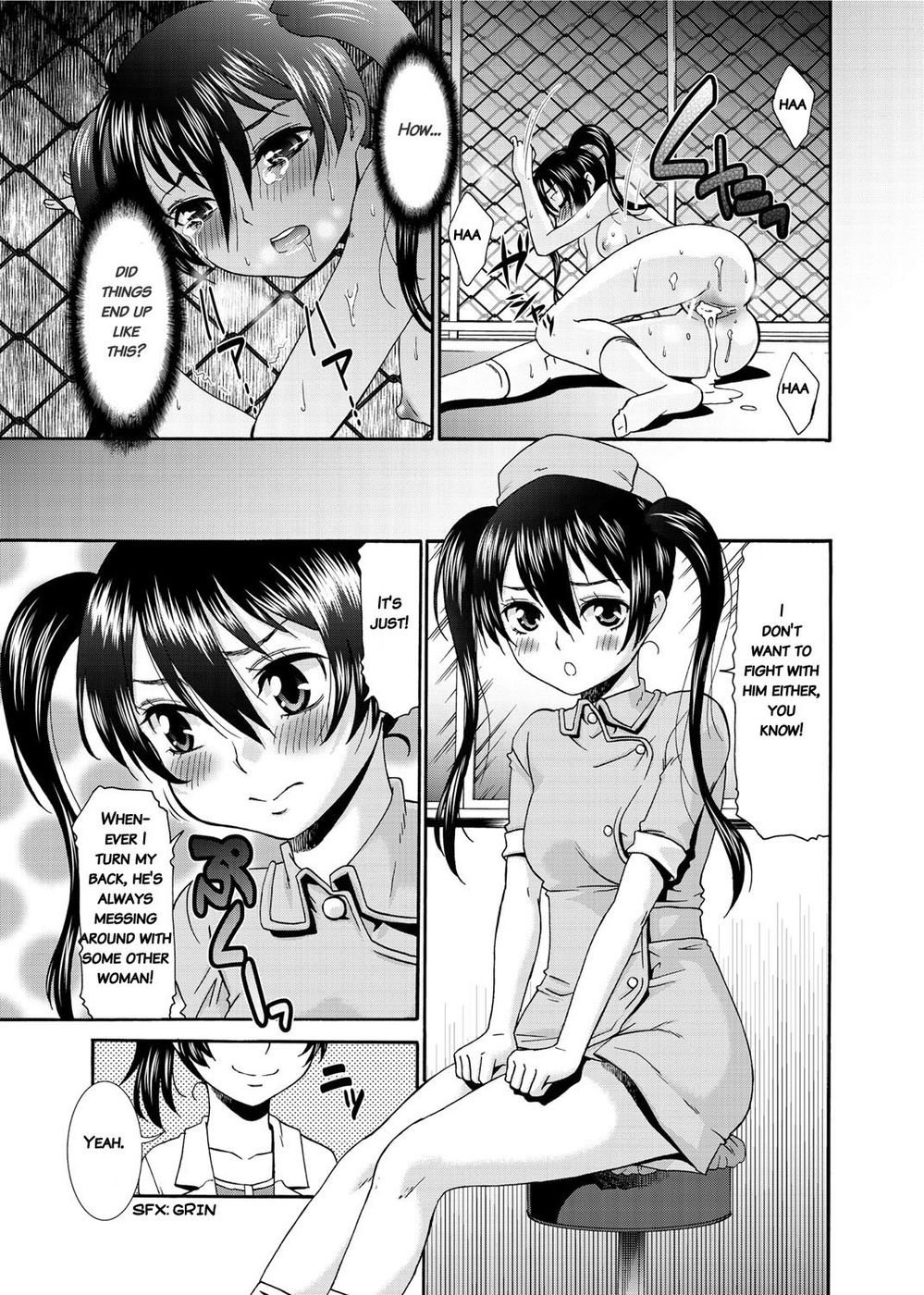 Hentai Manga Comic-Momoiro Nurse-Chapter 5 - Aphrodisiacs de go !!-5